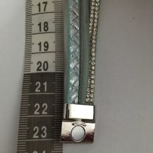Armbandenset XL Turquoise Leer