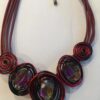 Aluminiumketting rood zwart - Afbeelding 3