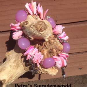 Armband schelpkralen