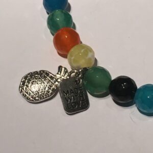 Alternative view of Armband natuursteen mixkleur