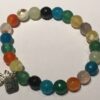 Armband natuursteen mixkleur - Afbeelding 5