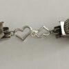 Vestclip blauw hart