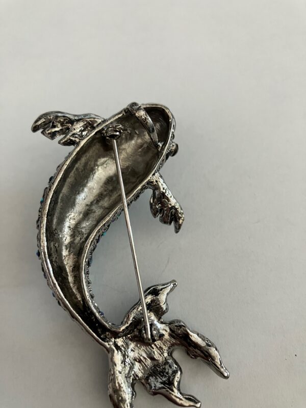 Broche blauwe vis groot - Afbeelding 5