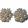 Clipoorbel parel strass