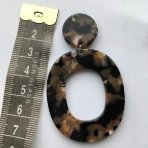 Clipoorbel hanger bruin