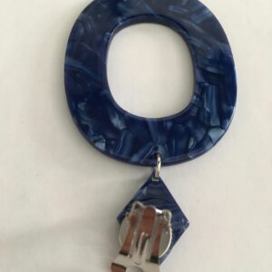 Clipoorbel hanger blauw