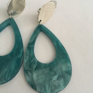 Clipoorbel hanger turquoise