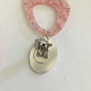 Clipoorbel hanger roze