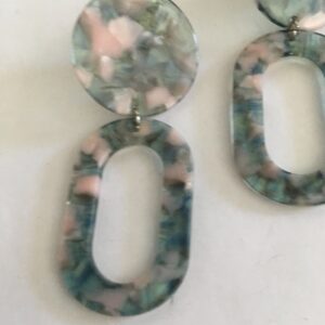 Clipoorbel hanger grijs roze