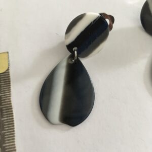 Clipoorbel hanger Blauw wit