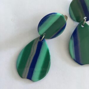 Clipoorbel hanger groen blauw