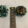 Clipoorbel gevlochten turquoise - Afbeelding 4