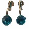 Clipoorbel turquoise facet