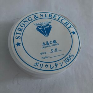 1 rol elastiek om sieraden mee te maken