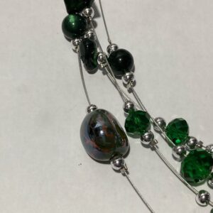 Ketting laagjes donkergroen