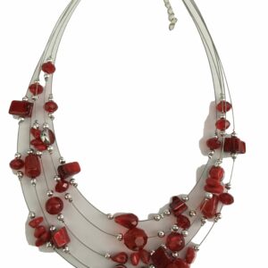 Ketting laagjes rood