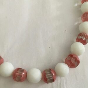 Ketting roze wit