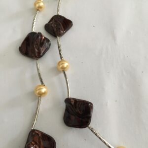 Ketting laagjes schelpkralen