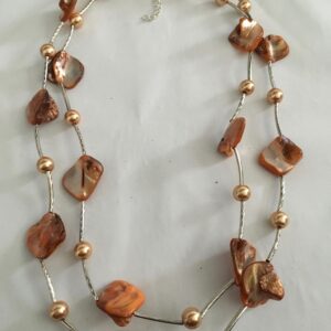 Ketting laagjes schelpkralen