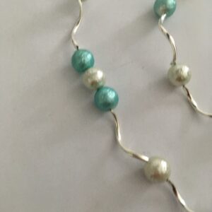Sieradenset crackle (ketting, armband en oorbellen)