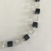 Ketting blokjes zwart wit