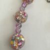Ketting roze met paars