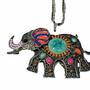 ketting olifant paars