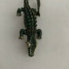 Broche krokodil met Swarovski steentjes - Afbeelding 3
