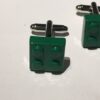 Manchetknopen Legosteen groen