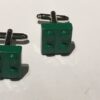 Manchetknopen Legosteen groen