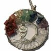 Ketting levensboom gekleurd met uiltje
