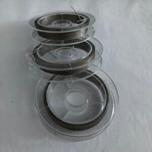 Alternative view of 3 rollen metaaldraad om sieraden mee te maken