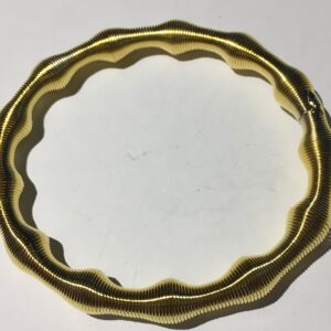 Mouwophouders goudkleurig rond