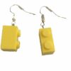 Oorbel hang Lego Geel
