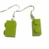 Oorbel hang Lego Fel Groen