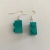 Oorbel hang Lego Groen Blauw - Afbeelding 4