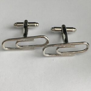 Manchetknopen paperclip