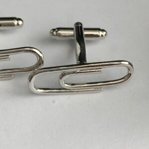 Manchetknopen paperclip