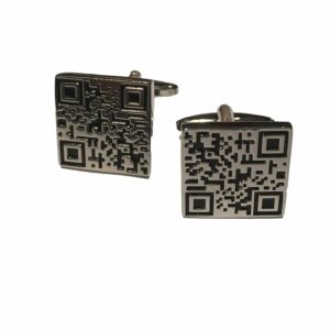 Manchetknopen QR code