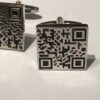 Manchetknopen QR code
