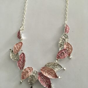 Ketting metaal rhodium plating met emaille