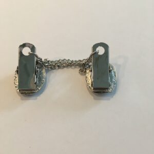 Vestclip wit tijgeroog