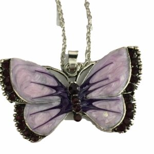 Ketting vlinder paars