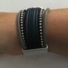 Armband met magneetsluiting blauw - Afbeelding 3
