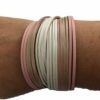 Armband mix kleur met magneetsluiting