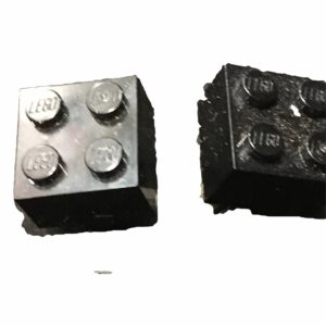 Manchetknopen Lego zwart
