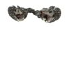 Vestclip hart met strass