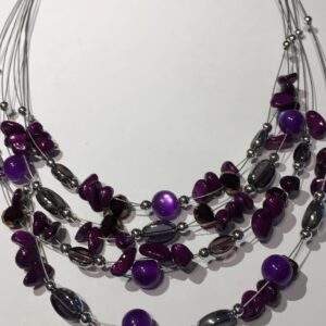 Ketting laagjes paars