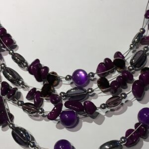 Ketting laagjes paars