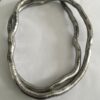 Buigketting/slangketting zilverkleurig